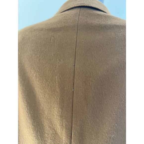 Hickey Freeman 3 Button Long Overcoat Vicuña Color Size 40 SG - Picture 9 of 16